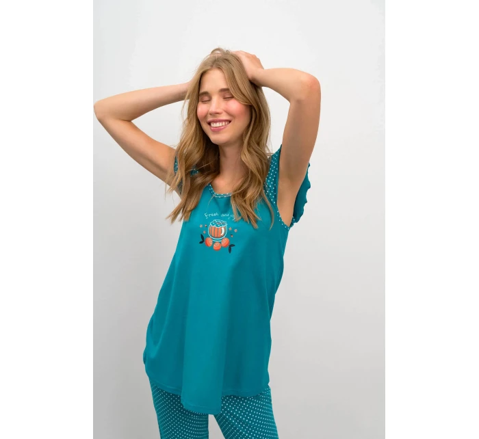 Vamp - Dvoudílné dámské pyžamo 16278 - Vamp