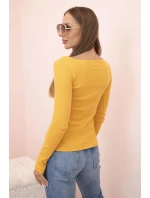 Halenka  tmavě pudrově růžová model 21753215 - K-Fashion