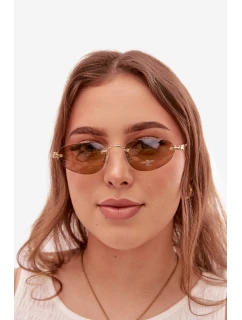 Dámské sluneční brýle Hnědé