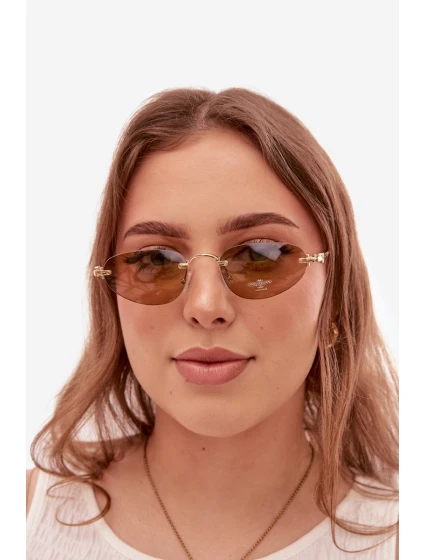 Dámské sluneční brýle Hnědé