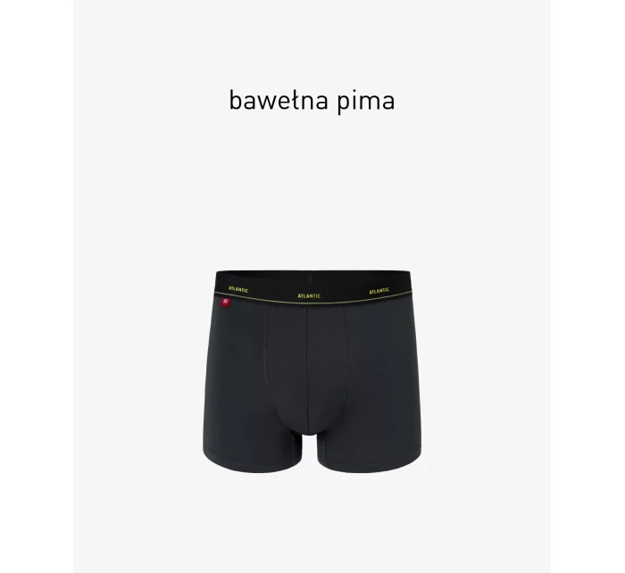 Pánské boxerky ATLANTIC PREMIUM - tmavě šedé