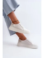 Dámské tenisky s paměťovou pěnou BIG STAR - bílé Dámské tenisky s paměťovou pěnou BIG STAR - bílé