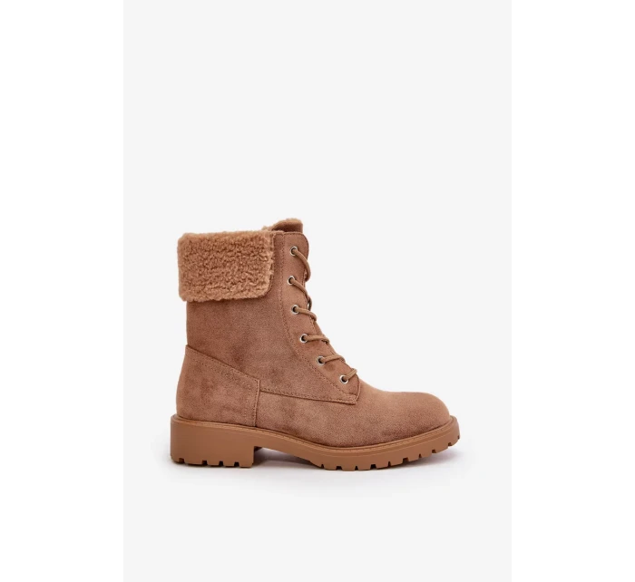 Dámské Zateplené Kotníkové Boty Workery Na Zip Hnědé Mivael Dámské Zateplené Kotníkové Boty Workery Na Zip Hnědé Mivael