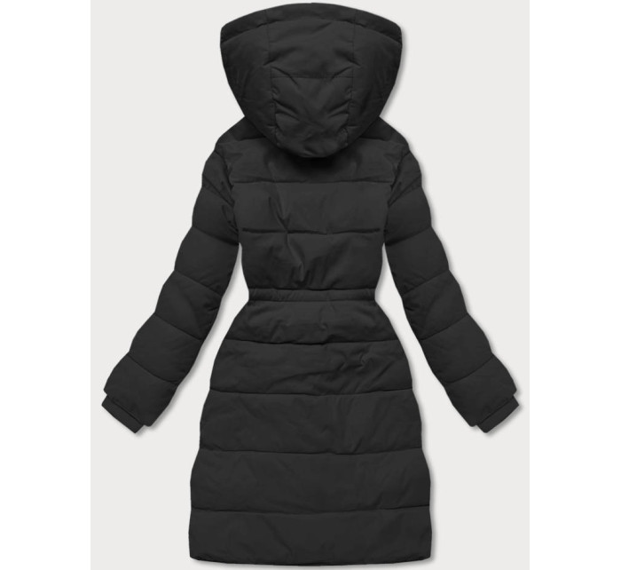 Černá dámská zimní péřová bunda (CAN-865)