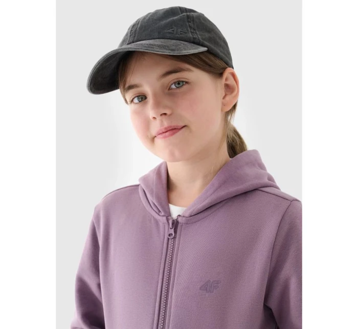Dívčí mikina s kapucí 4F Junior 4FJWMM00TSWSF1315-51S