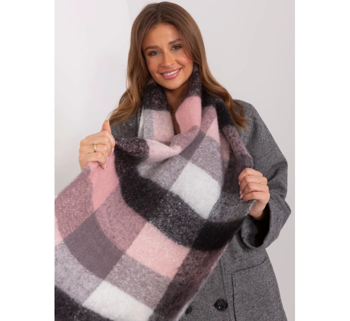 Szalik AT SZ model 21766102 jasny różowy - FPrice Szalik AT SZ model 21766102 jasny różowy - FPrice