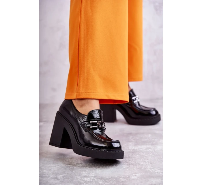 Polobotky na podpatku  model 175535 Step in style