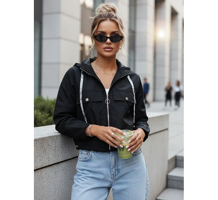Dámská přechodová bunda FERTI černá FashionStreet TY4304