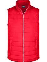 JN Pánská prošívaná vesta 02. red model 22530351 - Daiber JN Pánská prošívaná vesta 02. red model 22530351 - Daiber