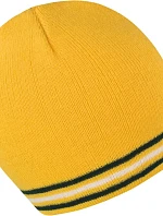 Result Headwear R 368X Pletená čepice s kontrastními pruhy 28.368X gold/green-white
