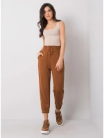 Tepláky 217 DR 25472.73 hnědá