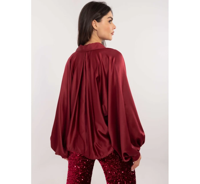 Košile DHJ KS model 21485643 bordó - FPrice