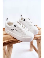 Dětská sportovní obuv Šněrovací Big Star KK374222 Bíle Dětská sportovní obuv Šněrovací Big Star KK374222 Bíle