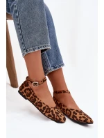 Dámské baleríny s páskem a přezkou – model 21834608 - Kesi Dámské baleríny s páskem a přezkou – model 21834608 - Kesi