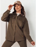 Dámská přechodová bunda VELARA hnědá FashionStreet TY4301