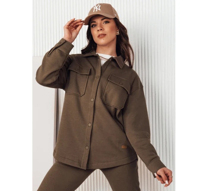 Dámská přechodová bunda VELARA hnědá FashionStreet TY4301