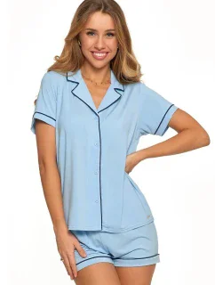 Pyžamo model 21073667 cr/r S3XL pruhované - Moraj