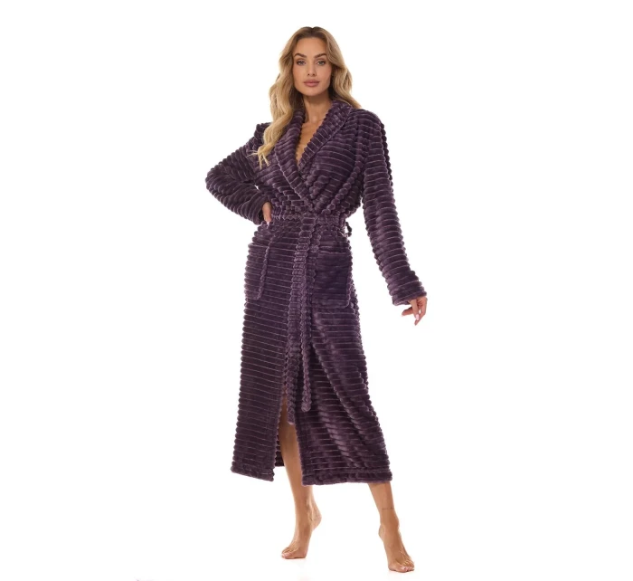 Dámský župan L&L 2415 Ritta dlouhý 3XL Dámský župan L&L 2415 Ritta dlouhý 3XL