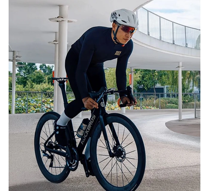 Rockbros YDWT020 Cyklistická bunda Diamond podzim/zima velikost XXXL - černá