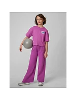 Dívčí volné tričko s potiskem 4F 4FJRSS26TTSHF3827-51S