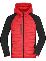 JN Pánská hybridní bunda 02. red/black model 22414986 - Daiber