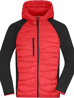 JN Pánská hybridní bunda 02. red/black model 22414986 - Daiber