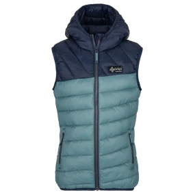 Chlapecká zateplená vesta TOMM-JB Tmavě zelená - Kilpi Chlapecká zateplená vesta TOMM-JB Tmavě zelená - Kilpi