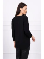 Halenka s potiskem Letní auto černá Halenka s potiskem Letní auto černá