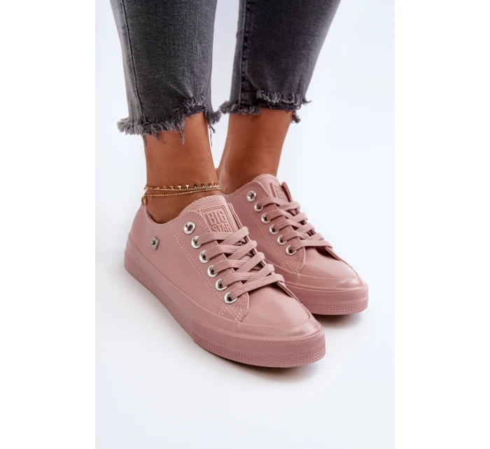 Klasické Dámské Tenisky Big Star NN274291 Růžové