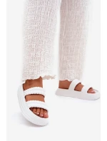 Pěnové Lehké Dámské Sandały Na Platformě model 21691462 Bílé - S.Barski