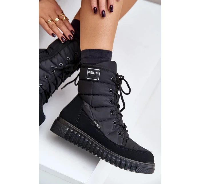 Dámské sněhule Progress PROGJ-24-157 Černé Dámské sněhule Progress PROGJ-24-157 Černé