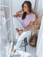 MAYLA dámské tričko fialové FashionStreet RY2209