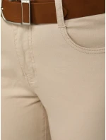 damskie mom fit z  beżowe model 22014084 - FashionStreet