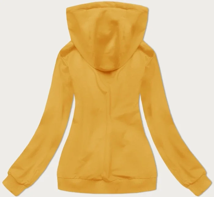 Tenká žlutá dámská mikina model 20098842 - J.STYLE