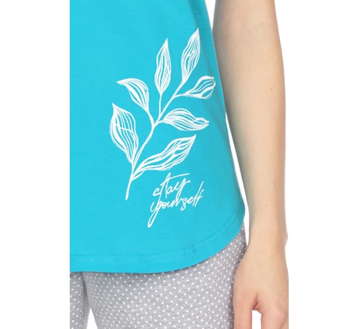 Dámské pyžamo model 19584152 turquise - Regina