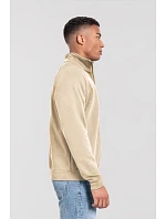 Iconic Premium Zip Neck Sweat Těžká mikina s 1/4 zipem model 22459627 desert sand - Fruit of the Loom