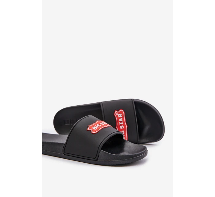 Dámské Pantofle Big Star model 21676351 Černé - Big Star Shoes Dámské Pantofle Big Star model 21676351 Černé - Big Star Shoes