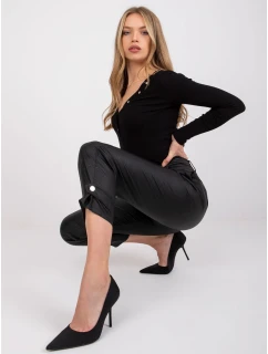 Spodnie DHJ SP model 20961819 czarny - FPrice