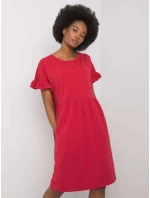Šaty RV SK 5576.04 tmavě červená