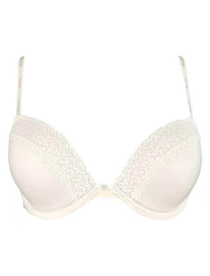 Podprsenka push-up QF5145E krémová - Calvin Klein