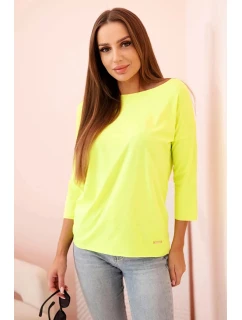 Dámská halenka 51228 žlutá - Kesi