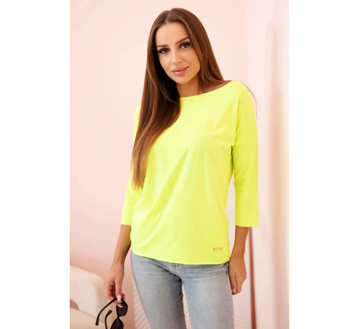 Dámská halenka 51228 žlutá - Kesi Dámská halenka 51228 žlutá - Kesi