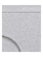 Dámské kalhotky 3PACK Maxi Sport 3CLP-009 Černá/šedá/pudr růžová - Atlantic