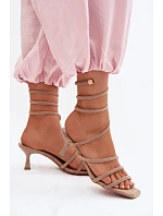 Sandály na podpatku  model 227452 Step in style