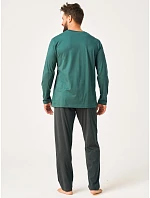 Pyžamo MNS model 22362141 dlouhé rukávy M–2XL - Key Pyžamo MNS model 22362141 dlouhé rukávy M–2XL - Key