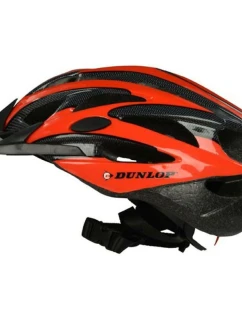 NASTAVITELNÁ CYKLISTICKÁ PŘILBA DUNLOP MTB ČERVENÁ R. M (55-58CM)