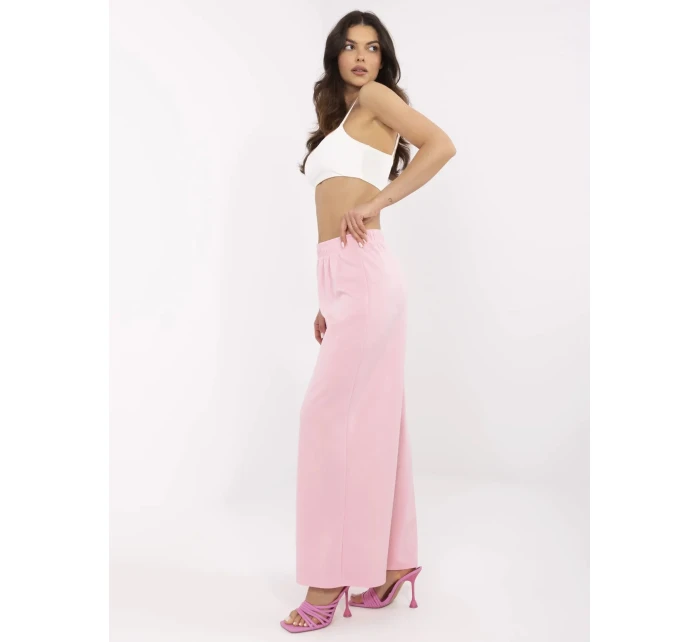 Spodnie DHJ SP model 21034973 różowy - FPrice Spodnie DHJ SP model 21034973 różowy - FPrice