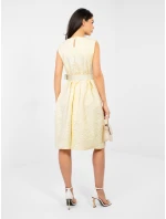 Šaty IT SK 21861.86 světle žlutá