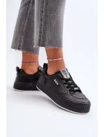 Dámské Tenisky na platformě Big Star Černá Dámské Tenisky na platformě Big Star Černá