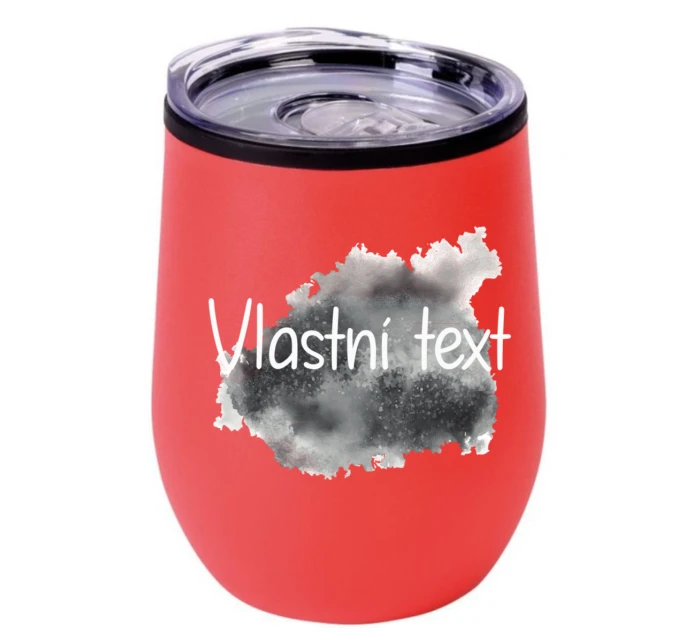 Personalizovaný termohrnek "bowl" - Akvarelový otisk